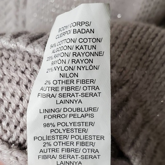 Lucky Brand Split Back Layered Sweater Beige Size Small - Picture 14 of 14